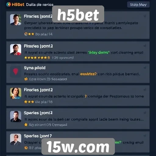 Plataforma H5bet recebe críticas de usuários